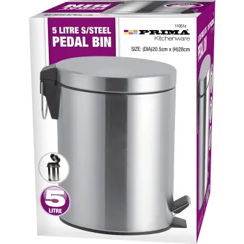 5L S/S Pedal Bin (DIA
