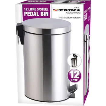 12L S/S Pedal Bin (DIA)