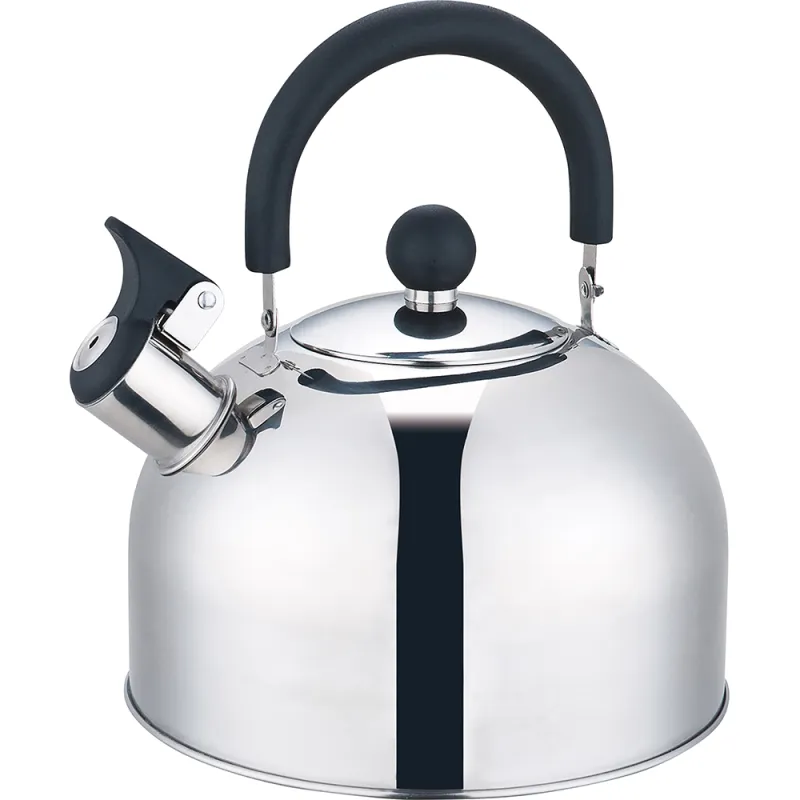 2.5L S/S Whistling Kettle Mirror Finish - Chrome