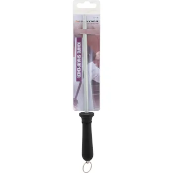 8” Knife Sharpener with Black Handle