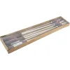 8mm S/S BBQ Skewers -Wooden Handle