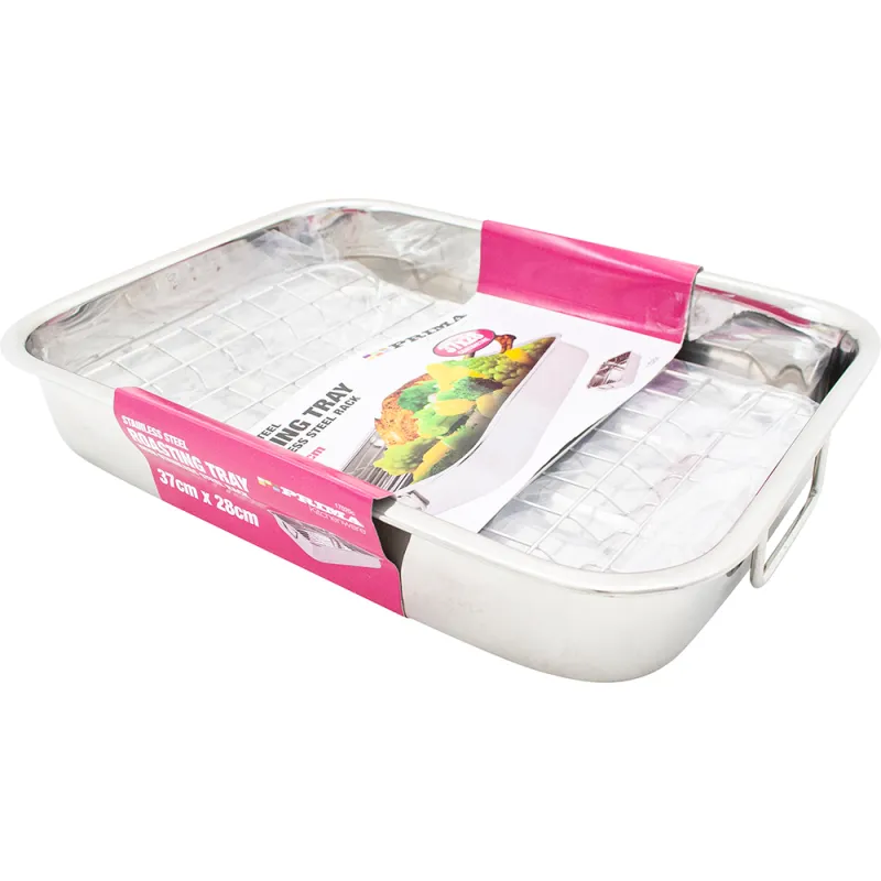 S/S Roasting Pan with Rack
