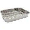 42cm x 31cm S/S Roasting Pan with Rack