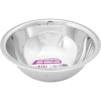 20cm Deep Mixing Bowl - S/S