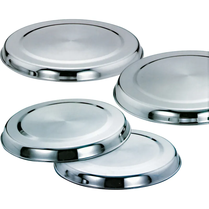 4pc S/S Hob Cover Set - Chrome