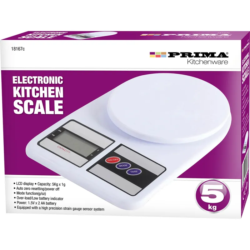 5kg Kitchen Scale - Electronic