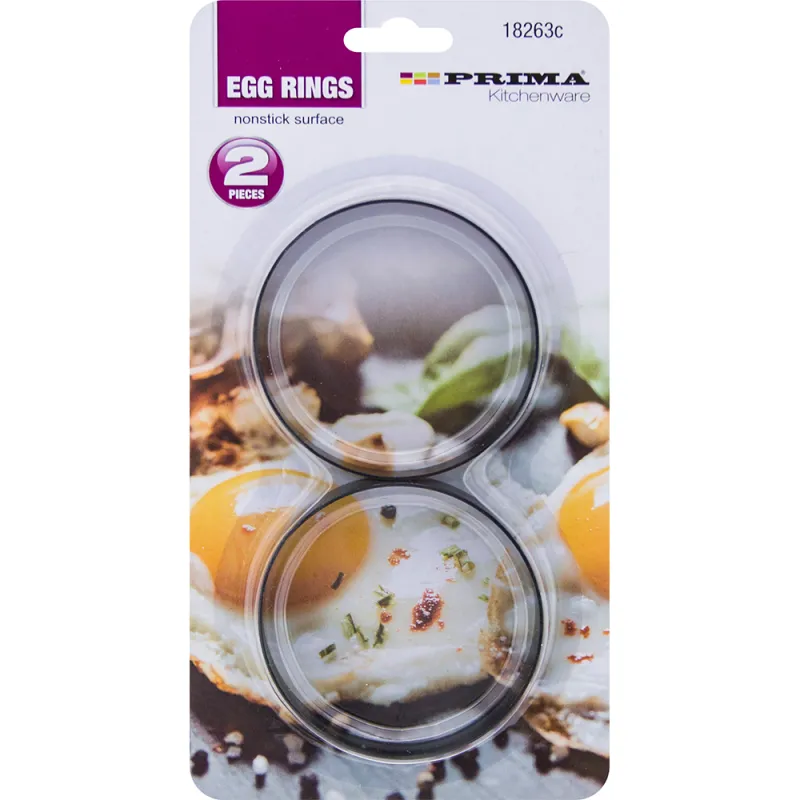 2pc Egg Rings on Card