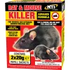 2 x 20g Rat & Mouse Killer - Display Box