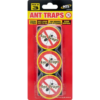 3pk Ant Glue Traps On Card