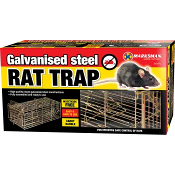 Galvanised Steel Rat Trap/ Cage