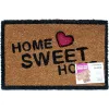 PVC Coco Door Mat - Patterned Coir 40 x 60cm