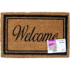 PVC Coco Door Mat - Patterned Coir 40 x 60cm