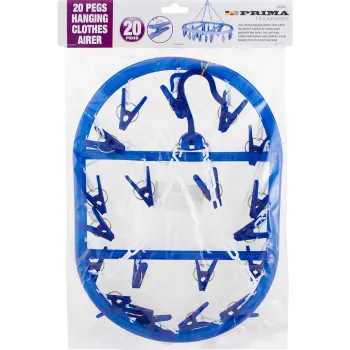 20 Peg Rectangular Clothes Dryer Hanger