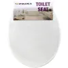 Plastic Toilet Seat - White