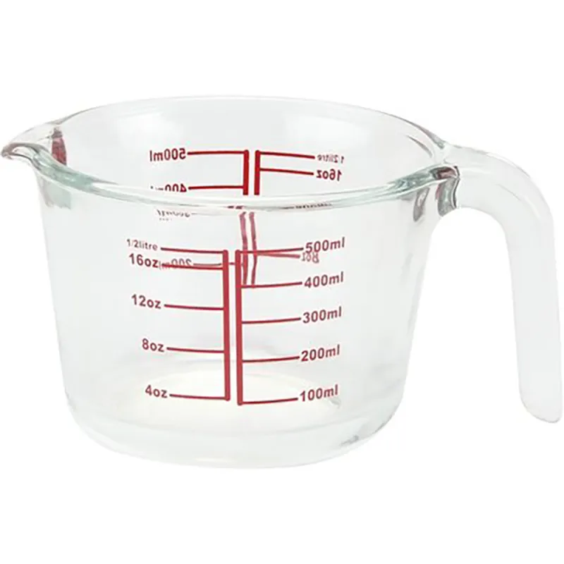 Glass Measuring Jug 0.5L