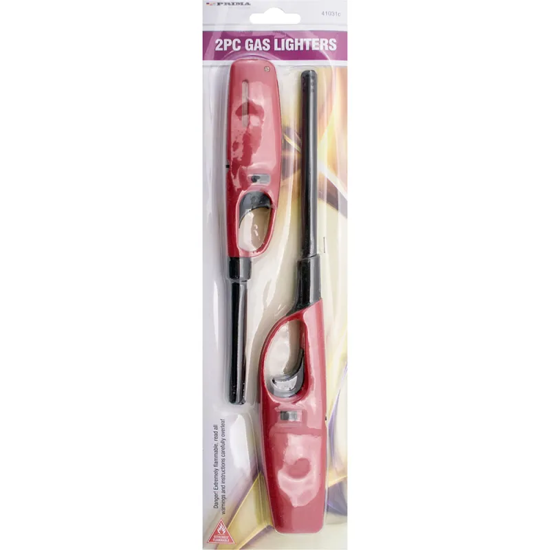2pc BBQ / Gas Lighter On Card