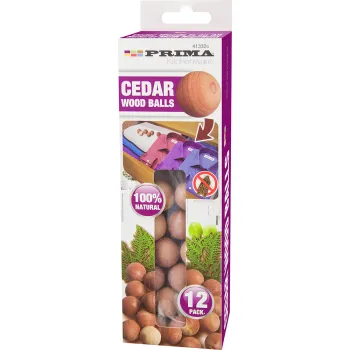 12pc Cedar Wood Balls