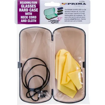 Reading Glasses Case - Cord & Cleaning Cloth