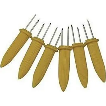 Corn cob skewers