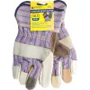 10.5” Rigger Gloves - Leather / Cotton (M)