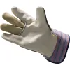 10.5” Rigger Gloves - Leather / Cotton (M)