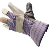 10.5” Rigger Gloves - Leather / Cotton (M)