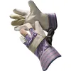 10.5” Rigger Gloves - Leather / Cotton (M)