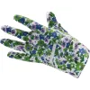 Ladies Floral Cotton Garden Gloves
