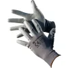 Size 8 Grey / Grey Nitrile Coated Gloves - M