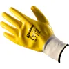 Size 9 Yellow Nitrile Coated Builder Gloves
