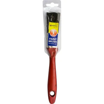 1” Paint Brush - 25mm - Red handle