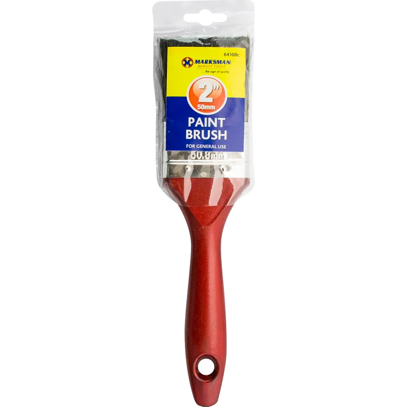2” Paint Brush - 50mm - Red handle