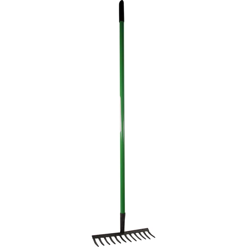 12 Teeth 12” Garden Rake 300mm Steel Handle