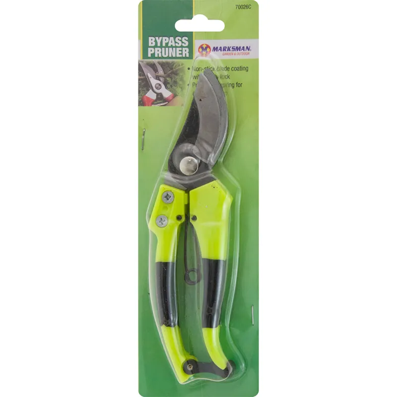 Bypass Pruning Shears - Green Handle