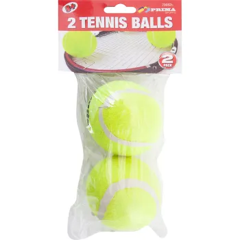 2pc Tennis Balls - Poly Header Bag
