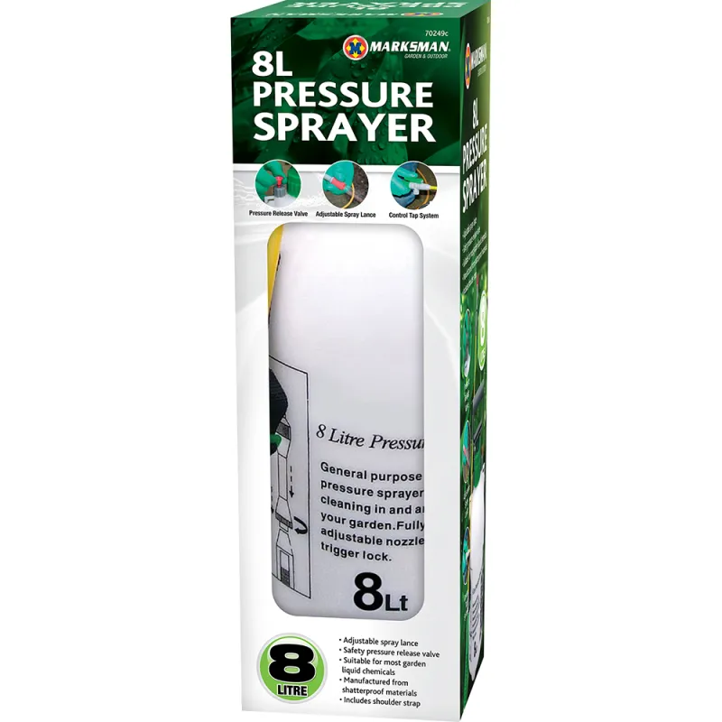 8L Garden Pressure Sprayer