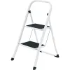 2 Step Ladder - Black Non-Slip Rubber