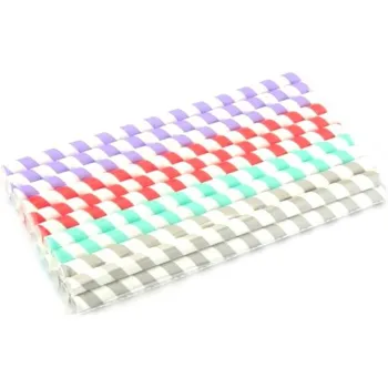 Paper Smoothie Straws pk 20