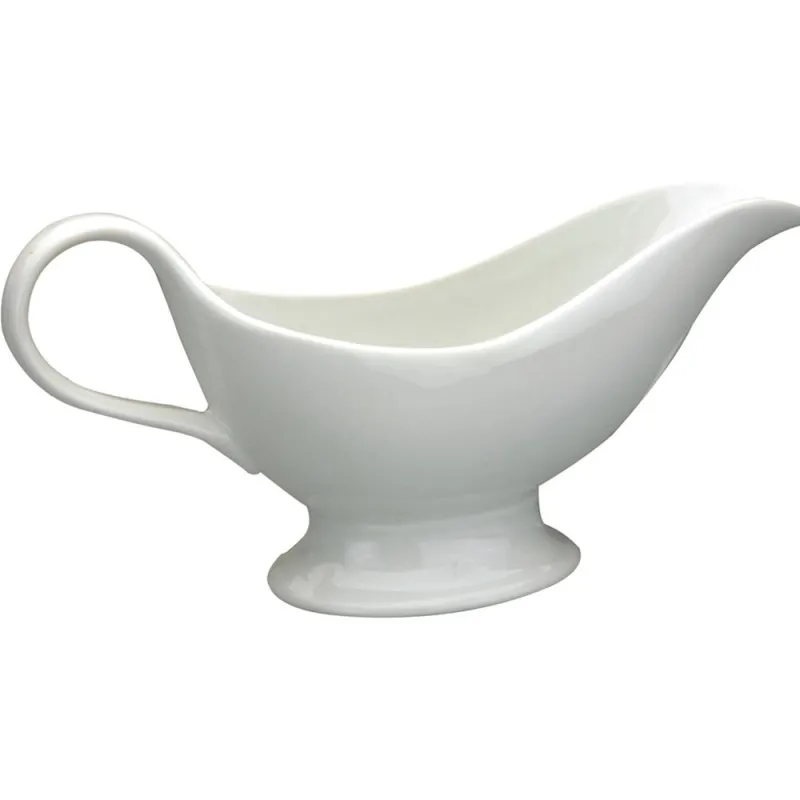 Gravy boat 150cc Footed
