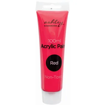 100ML ACRYLIC PAINT - RED