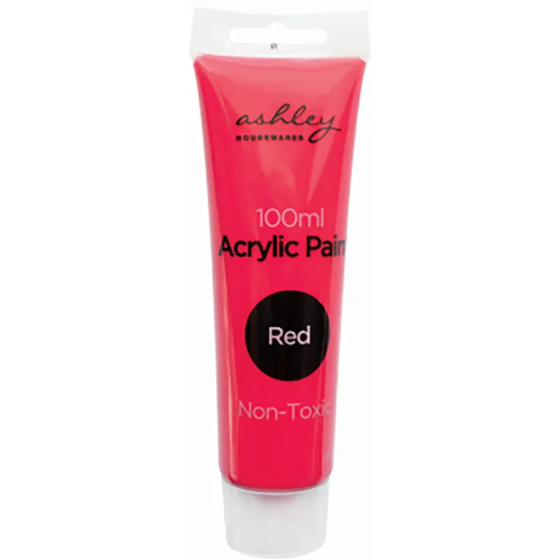 100ML ACRYLIC PAINT - RED