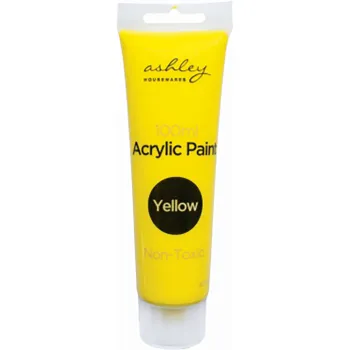 100ML ACRYLIC PAINT - YELLOW
