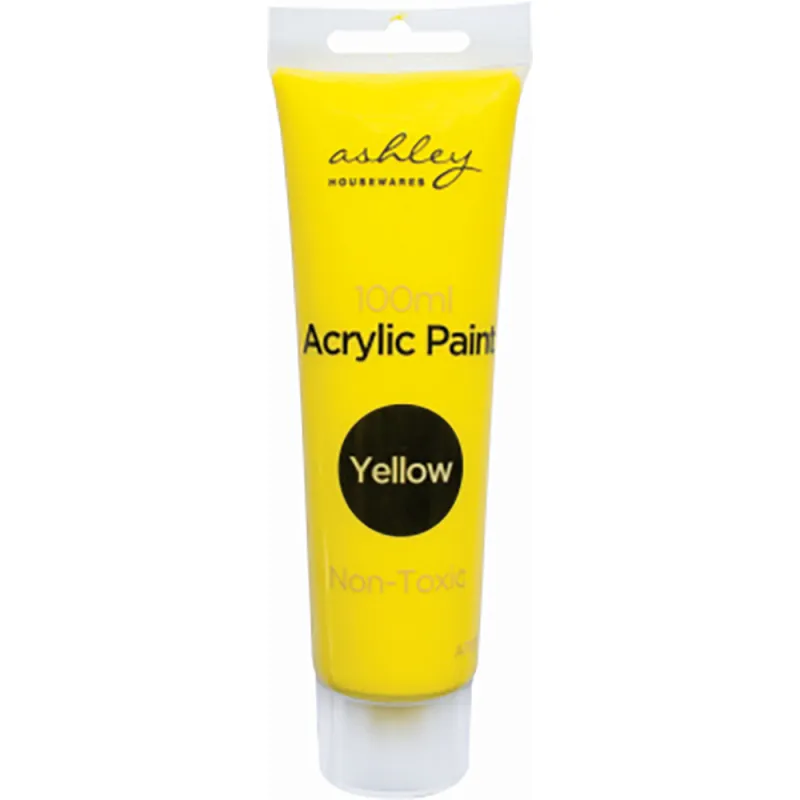 100ML ACRYLIC PAINT - YELLOW