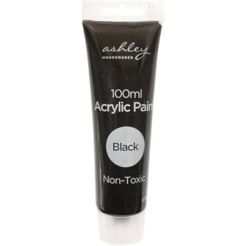 100ML ACRYLIC PAINT - BLACK