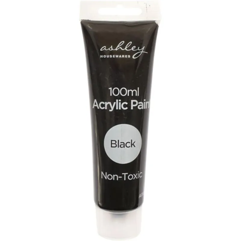100ML ACRYLIC PAINT - BLACK
