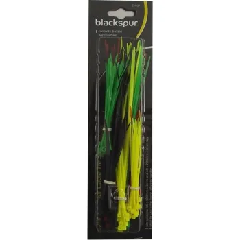 120 PC ASSORTED COLOUR CABLE TIE SET