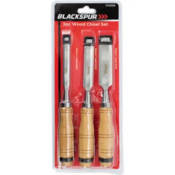 3PC WOOD CHISEL SET