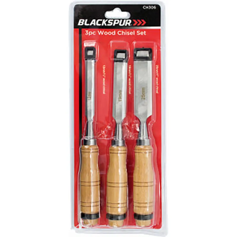 3PC WOOD CHISEL SET