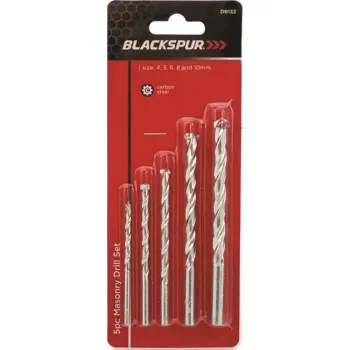 5PC MASONRY DRILL SET 4-10MM
