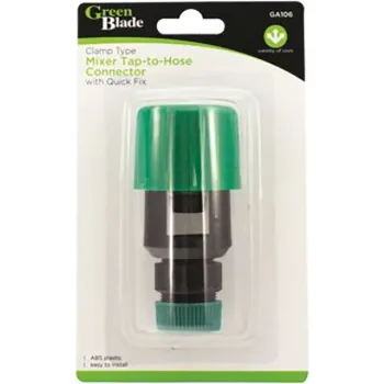 MIXER TAP TO HOSE CONNECTOR WITH QUICK FIX - CLAMP TYPE